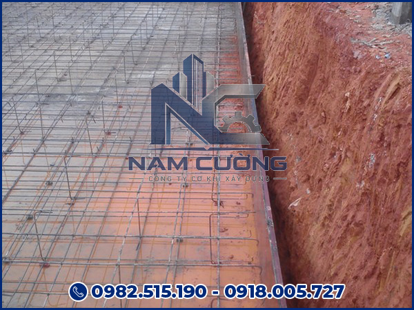 Thi công nền móng, giao thông nội bộ
